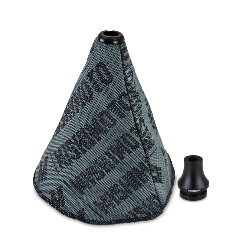 Mishimoto Shift Boot Cover + Retainer/Adapter Bundle M12x1.25 Black - DTX Performance