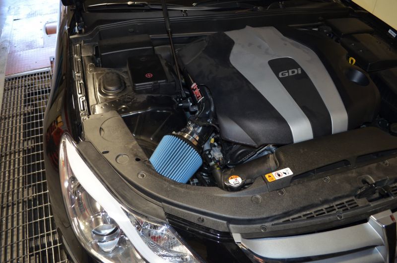 Injen 2014 Hyundai Genesis Sedan 3.8L V6 Black Short Ram Intake with MR Technology - DTX Performance