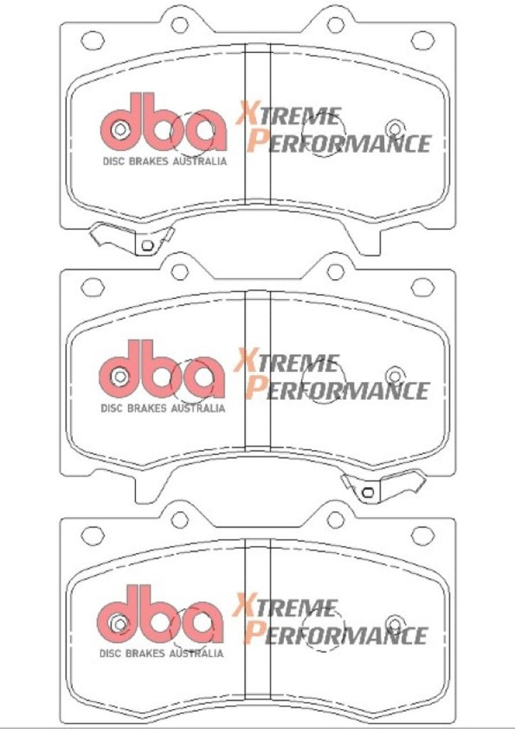 DBA 2010+ Nissan Patrol Y62 5.6L XP Performance Front Brake Pads - DTX Performance