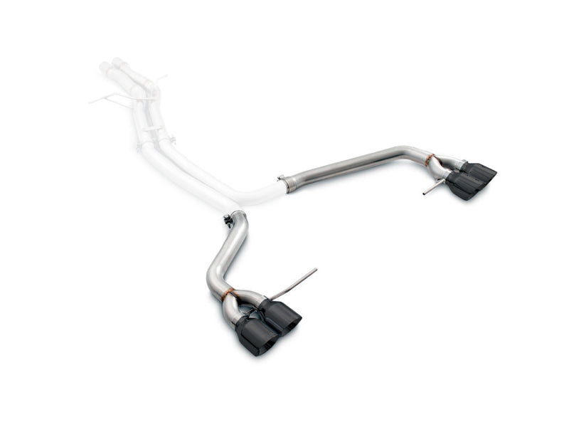 AWE Tuning Porsche Macan Track Edition Exhaust System - Diamond Black 102mm Tips - DTX Performance