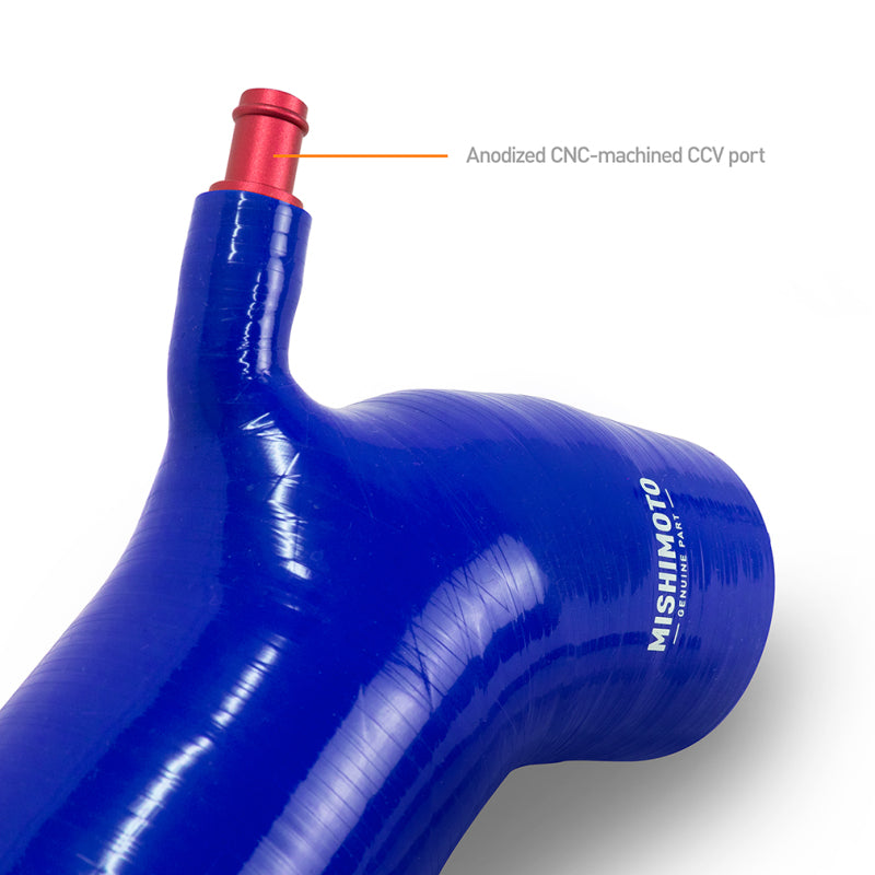 Mishimoto 01-05 Lexus IS300 Silicone Post MAF Intake Hose Kit - Blue - DTX Performance