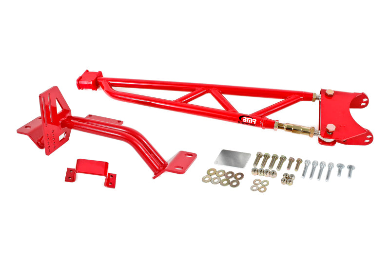 BMR 93-02 F-Body w/o DSL Torque Arm Tunnel Mount (For Long Tube Headers) - Red - DTX Performance