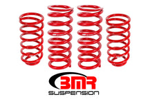 Load image into Gallery viewer, BMR 79-04 Fox Mustang Lowering Spring Kit (Set Of 4) - Red - DTX Performance