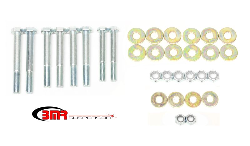 BMR 91-96 B-Body Control Arm Hardware Kit Rear Upper And Lower - Zinc plated - DTX Performance