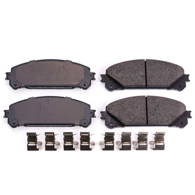 Power Stop 15-17 Lexus NX200t Front Z17 Evolution Ceramic Brake Pads w/Hardware - DTX Performance