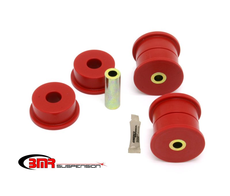 BMR 10-15 5th Gen Camaro Pro Version Differential Mount Bushing Kit (Polyurethane) - Red - DTX Performance