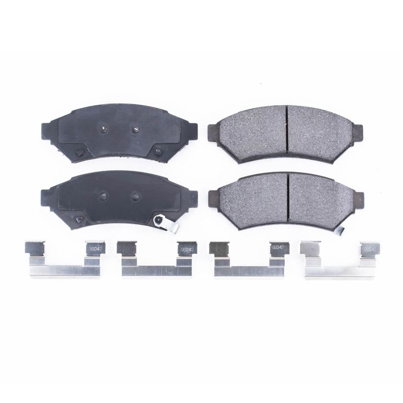 Power Stop 05-09 Buick Allure Front Z17 Evolution Ceramic Brake Pads w/Hardware - DTX Performance