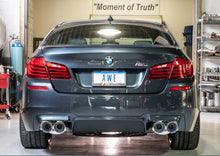 Load image into Gallery viewer, AWE Tuning BMW F10 M5 Touring Edition Axle-Back Exhaust Chrome Silver Tips - DTX Performance