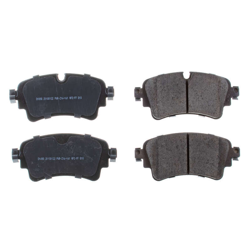 Power Stop 17-19 Audi A4 Rear Z16 Evolution Ceramic Brake Pads - DTX Performance