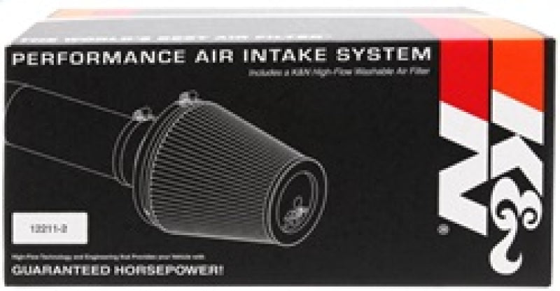 K&N 08-09 Scion xD L4-1.8L Silver Typhoon Short Ram Intake - DTX Performance