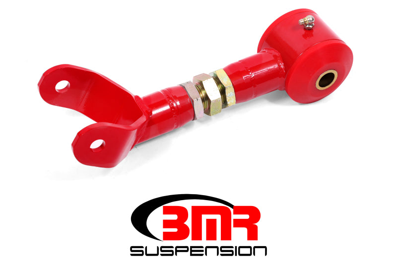 BMR 11-14 S197 Mustang Upper Control Arm On-Car Adj. (Polyurethane) - Red - DTX Performance