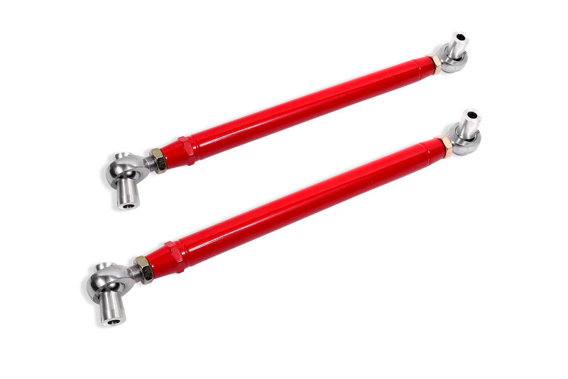 BMR 82-02 3rd Gen F-Body Double Adj. Chrome Moly Lower Control Arms w/ Rod Ends - Red - DTX Performance