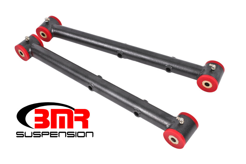 BMR 78-87 G-Body Non-Adj. Lower Control Arms (Polyurethane) - Black Hammertone - DTX Performance