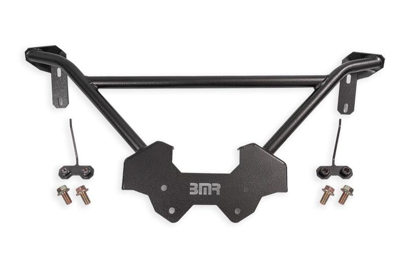 BMR Suspension 64-72 GM A-Body Front Reinforcement Brace - Black Hammertone - DTX Performance