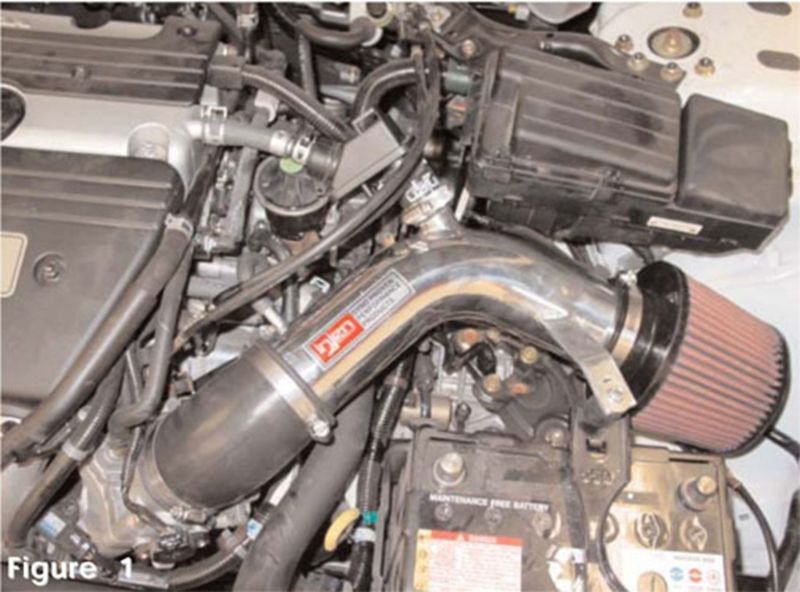 Injen 03-04 Accord 4 Cyl. LEV Motor Only Polished Short Ram Intake - DTX Performance