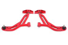 Load image into Gallery viewer, BMR Suspension 05-14 Ford Mustang Lower A-Arms - Red - Non-Adjustable - DTX Performance