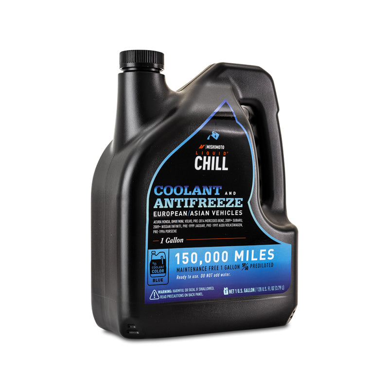 Mishimoto Liquid Chill EG Coolant, European/Asian Vehicles, Blue - DTX Performance