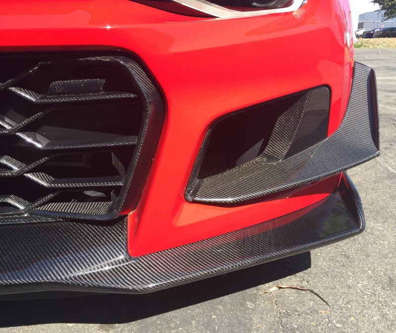 Anderson Composites 17-18 Chevrolet Camaro 1LE Carbon Fiber Type LE Air Duct Bezels - DTX Performance