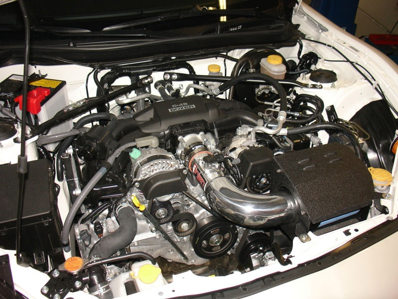 Injen 2013+ Subaru BRZ 2.0L Wrinkle Black Short Ram Intake w/ MR Tech/Air Fusion - DTX Performance