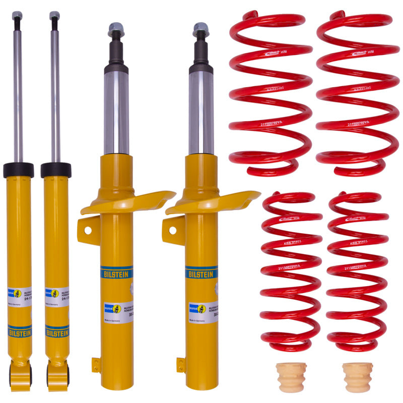 Bilstein B12 2006 Audi A3 Ambiente Front and Rear Suspension Kit - DTX Performance