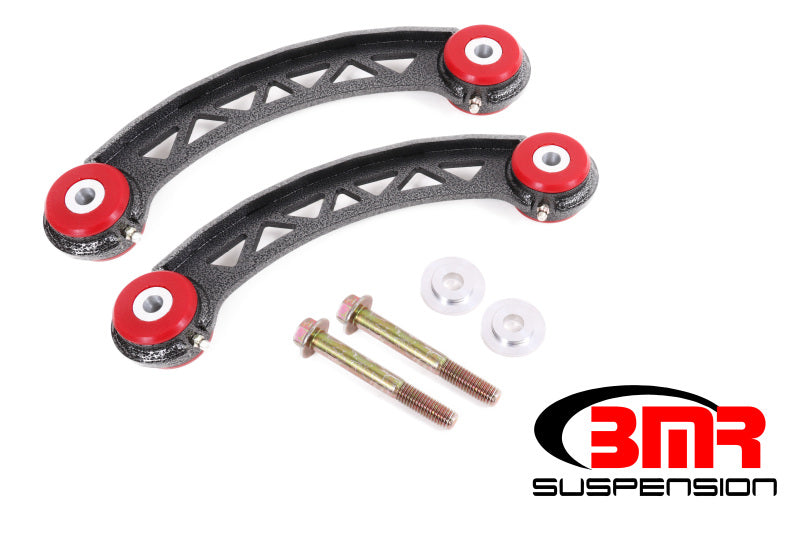 BMR 08-17 Challenger Non-Adj. Upper Trailing Arms (Polyurethane) - Black Hammertone - DTX Performance