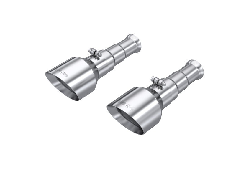 MBRP 19-24 Ram 1500 Classic 5.7L Hemi 5in OD Dual Wall Angle Cut T304 SS CB Exhaust Tips - Pair - DTX Performance