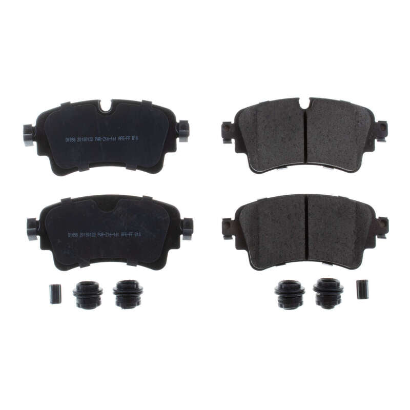 Power Stop 17-19 Audi A4 Rear Z17 Evolution Ceramic Brake Pads w/Hardware - DTX Performance