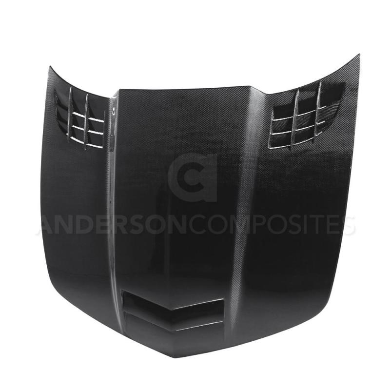 Anderson Composites 10-13 Chevy Camaro TTII-Style Carbon Fiber Hood - DTX Performance