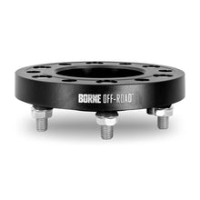 Load image into Gallery viewer, Mishimoto Borne Off-Road Wheel Spacers 5x150 110.1 38.1 M14 Black - DTX Performance