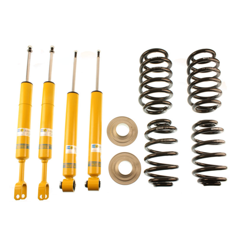 Bilstein B12 2003 Audi A4 Quattro Base Front and Rear Complete Suspension Kit - DTX Performance