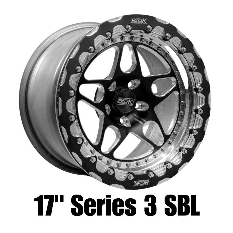 Belak 17x10.5 / 8.25in BS / 6x135mm BP / Low Pad / Series 3 - Single Beadlock Wheel - DTX Performance