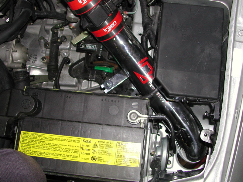 Injen 03-08 Hyundai Tiburon 2.7L V6 Black Cold Air Intake w/ MR Tech - DTX Performance