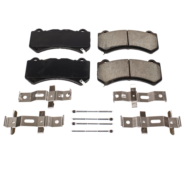 Power Stop 16-19 Cadillac ATS Front Z17 Evolution Ceramic Brake Pads w/Hardware - DTX Performance