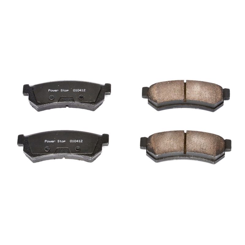 Power Stop 2007 Chevrolet Optra Rear Z16 Evolution Ceramic Brake Pads - DTX Performance