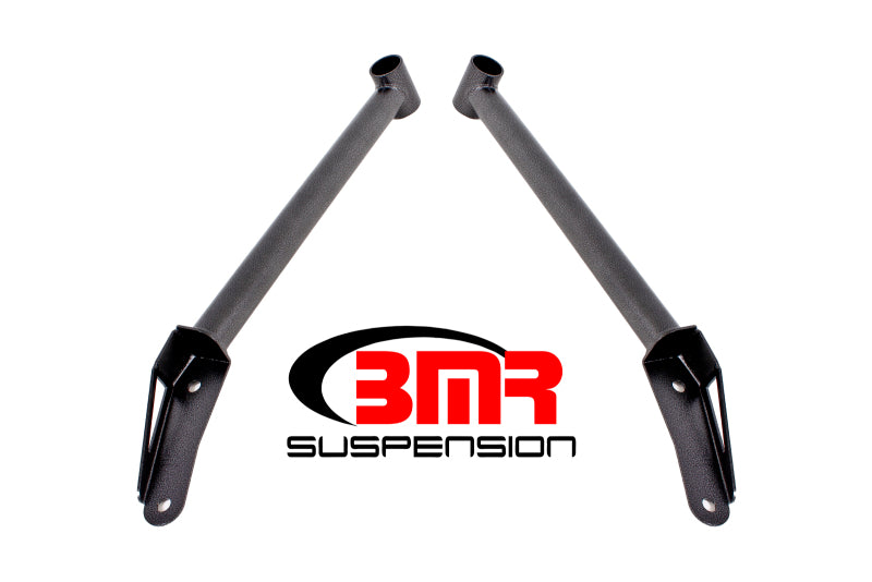 BMR 16-17 6th Gen Camaro Front Of Rear Cradle Brace - Black Hammertone - DTX Performance