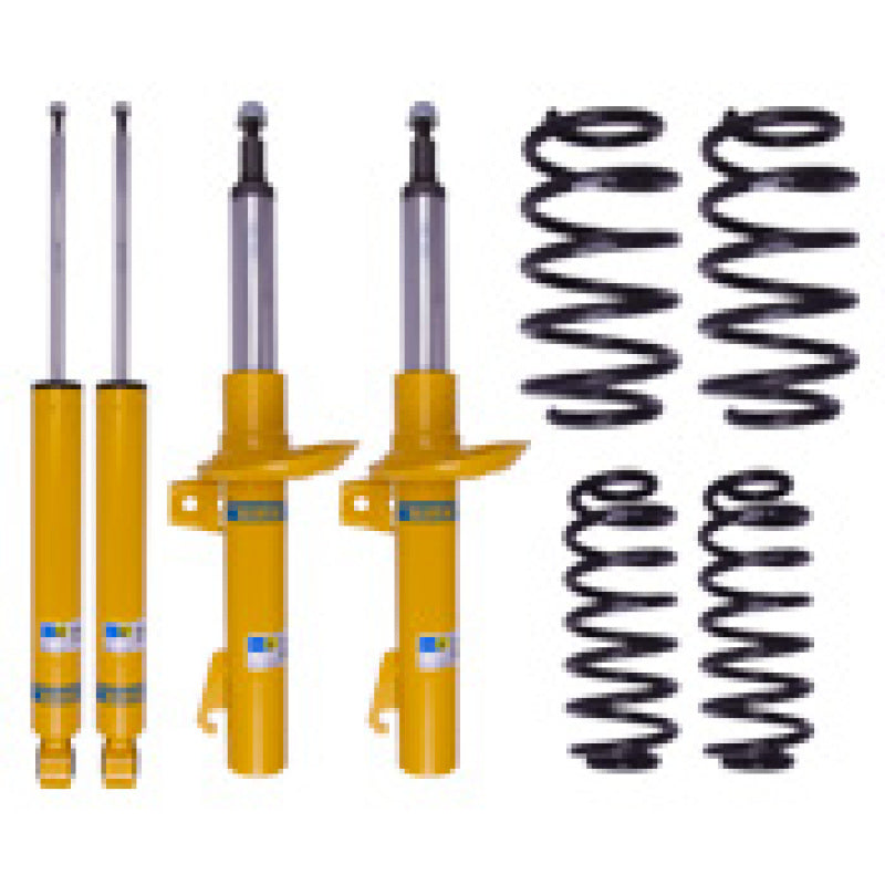 Bilstein B12 15-16 Audi A3 Quattro Premium Plus/Prestige L4 2.0L Front and Rear Suspension Kit - DTX Performance