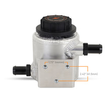 Load image into Gallery viewer, Mishimoto Universal Aluminum Coolant Expansion Tank - Brushed - DTX Performance