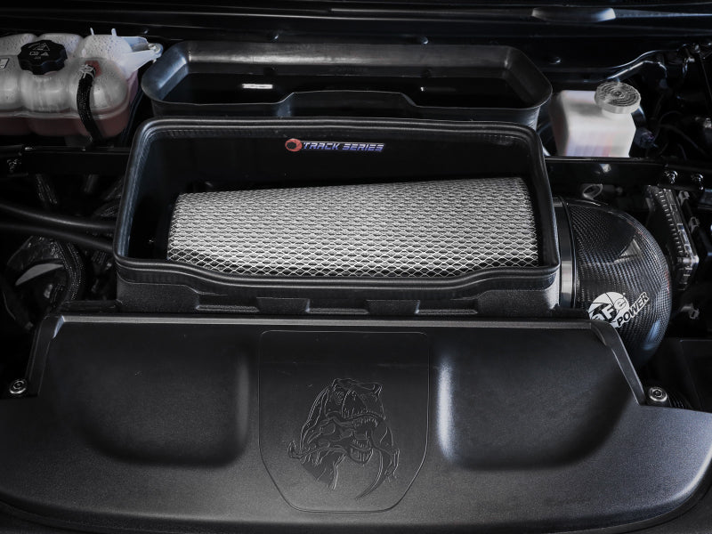 aFe 21-23 RAM 1500 TRX Track Series Carbon Fiber Cold Air Intake System w/ Pro DRY S - DTX Performance