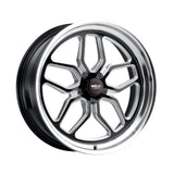 Weld Racing 17x10 Laguna Drag 5x120 ET42 BS7.2 Gloss BLK MIL DIA 78.1