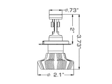 Load image into Gallery viewer, Oracle H4 4000 Lumen LED Headlight Bulbs (Pair) - 6000K - DTX Performance