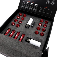 Load image into Gallery viewer, Mishimoto Aluminum Locking Lug Nuts M12x1.5 20pc Set Red - DTX Performance