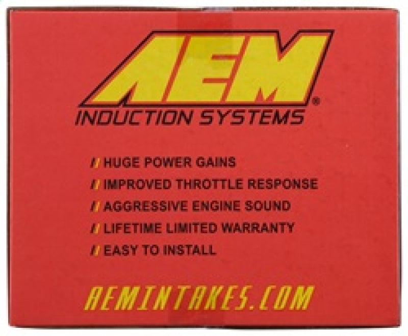 AEM 94-97 Accord DX/LX/EX Red Short Ram Intake - DTX Performance