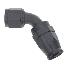 Load image into Gallery viewer, DeatschWerks 10AN Female Flare Swivel 60-Degree Hose End PTFE - Anodized Matte Black - DTX Performance