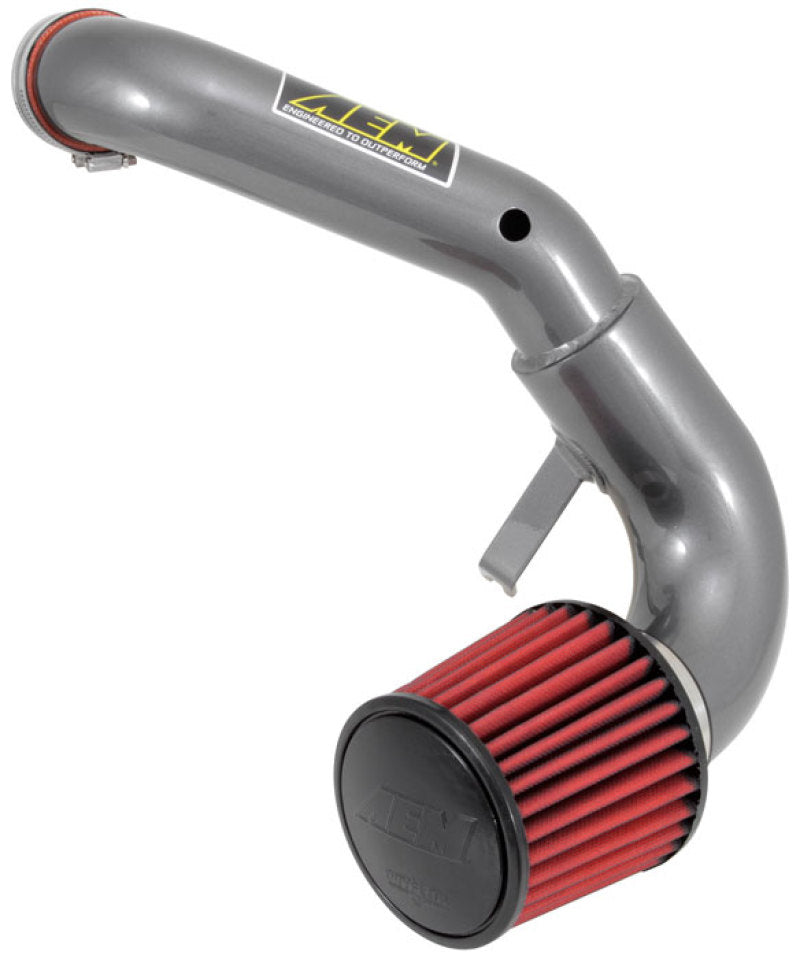 AEM 02-06 Honda Civic Si M/T Only Silver V2 Intake - DTX Performance