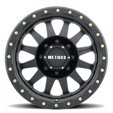 Load image into Gallery viewer, Method MR304 Double Standard 18x9 +18mm Offset 8x6.5 130.81mm CB Matte Black Wheel - DTX Performance