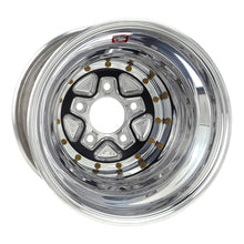 Load image into Gallery viewer, Weld Alumastar Pro 16x16 / 5x5.5 BP / 5in. BS Black Wheel - Knurled Beadlock - DTX Performance