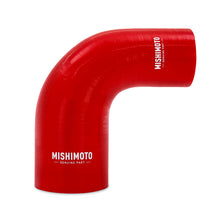 Load image into Gallery viewer, Mishimoto Silicone Reducer Coupler 90 Degree 2.25in to 3in - Red - DTX Performance