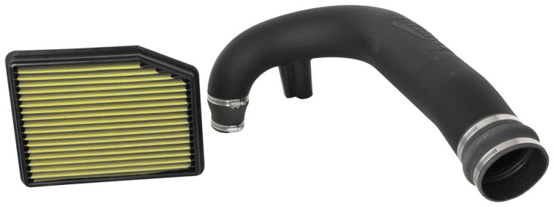 Airaid 19-20 Chevrolet Silverado 1500 L4-2.7L Jr Intake Kit - Oiled / Yellow Media - DTX Performance