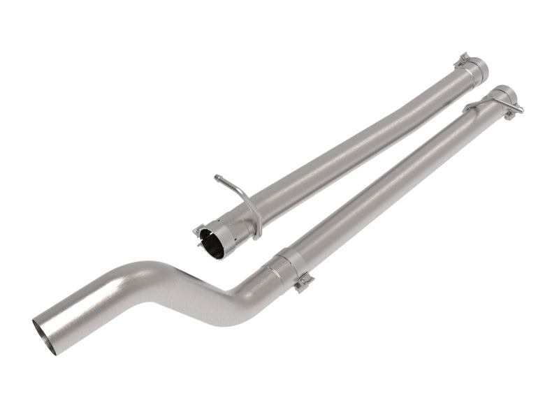 aFe Vulcan Series 3in 304 Stainless Steel Muffler Delete Pipe 2021 Ram 1500 TRX V8-6.2L (sc) - DTX Performance