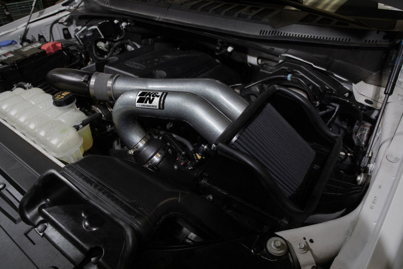 K&N 15-23 Ford F-150 (Incl. Raptor) 2.7L/3.5L V6 Performance Air Intake System - DTX Performance